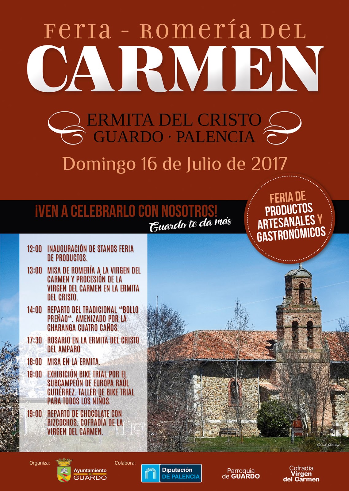 Fiestas en honor a Nuestra Señora del Carmen 2017 Guardo